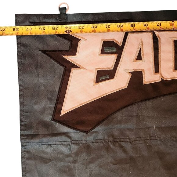 Philadelphia Eagles Outdoor Flag Banner 44"x28" Nylon Green & Black Sports - Picture 4 of 6
